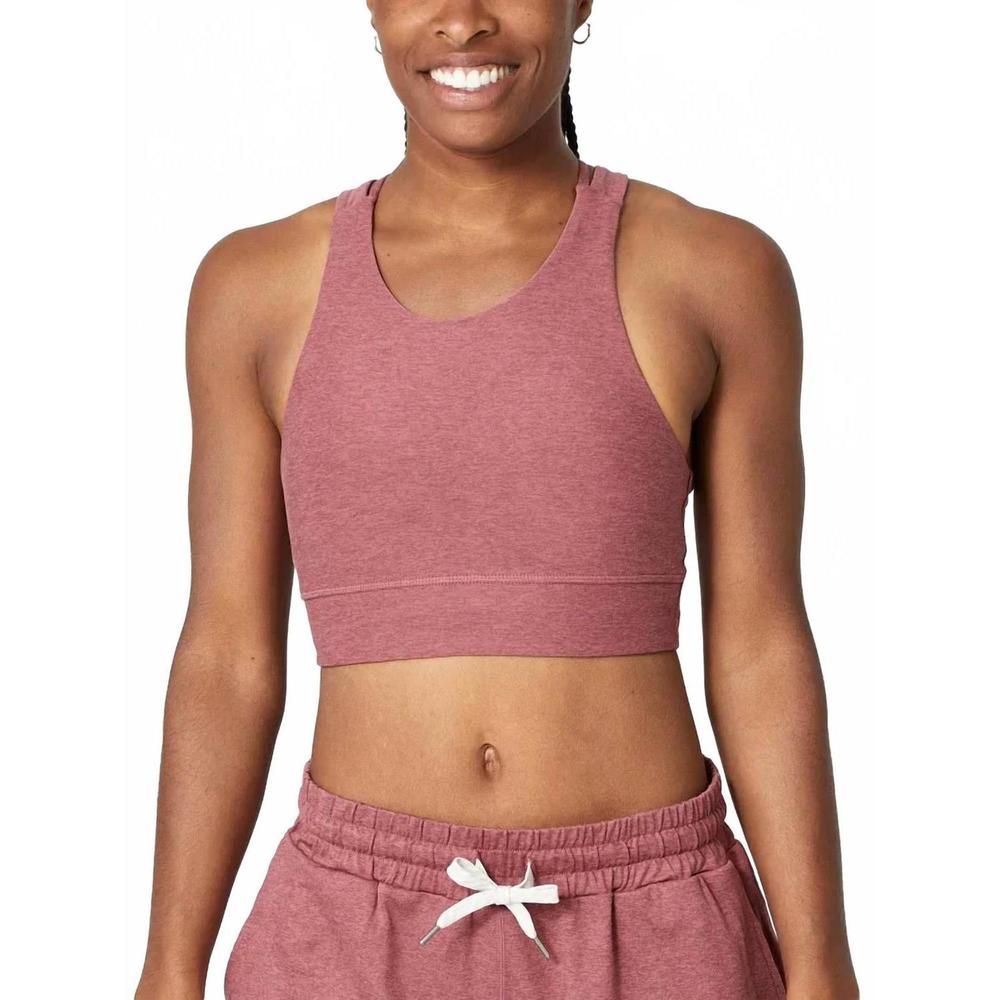 NEW VUORI elevation bra in desert rose heather
